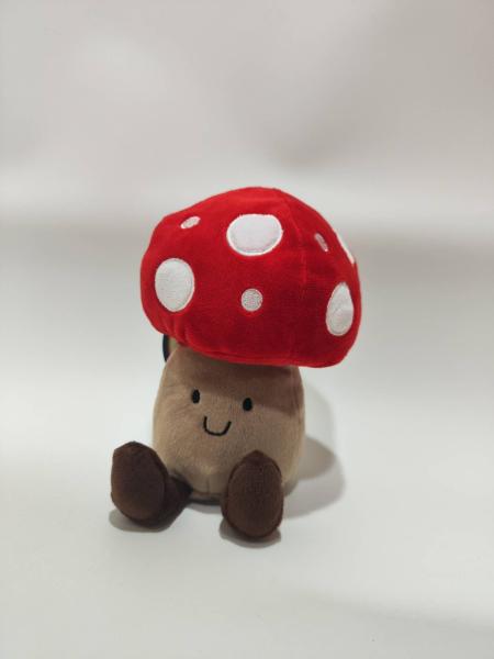 Recording and Repeating Red Mushroom Plush Toy Electronic Toy Best gift for kids functional funny toy
