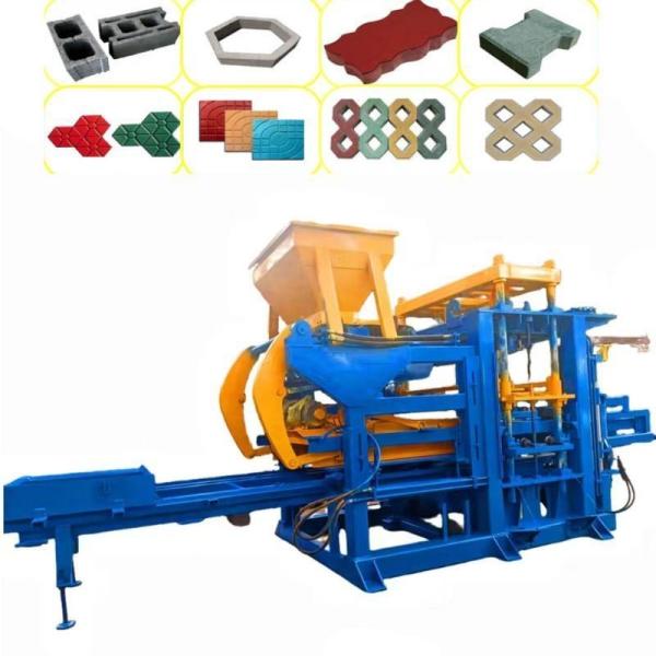 Vibration Molding CE Approved Compressed Earth Soil Interlocking Brick Making Machine