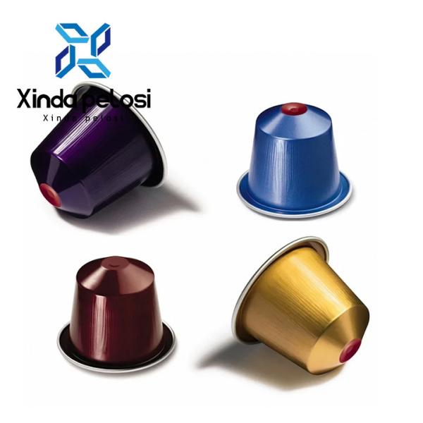 Компостируемые кофекапсулы переработка для Nespresso Muti-Color производственной линии Алюминий