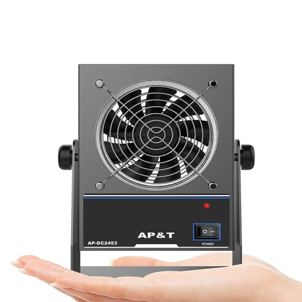 Small DC Ionized Fan Ionizing Air Blower For Semiconductors Industry