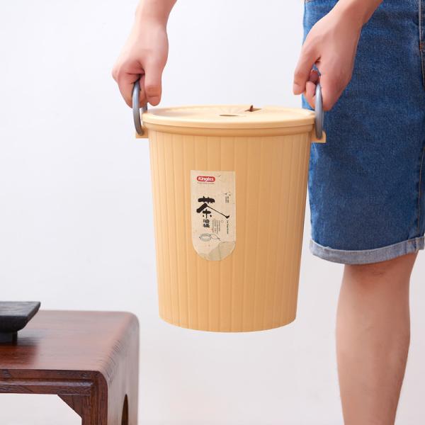 Hotel Room Kitchen Office Tea Leaves Plastic Dustbin Bucket