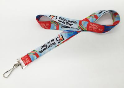 Direct Single Name Supreme Custom Polyester Lanyards with colorful logo