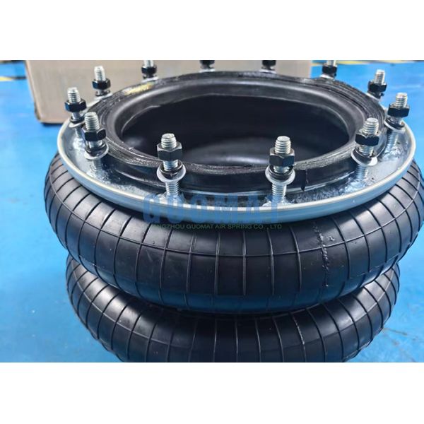 W01-358-7258 Firestone Industrial Air Spring Welding Flange Double Convoluted Air Bellows