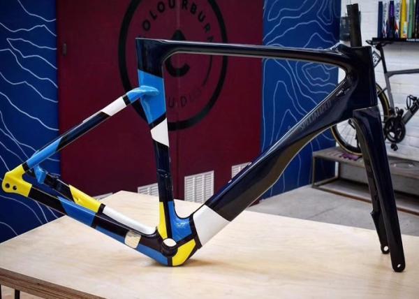 Olho que trava decalques clássicos da bicicleta, prova feita sob encomenda da água dos decalques do quadro de Mtb