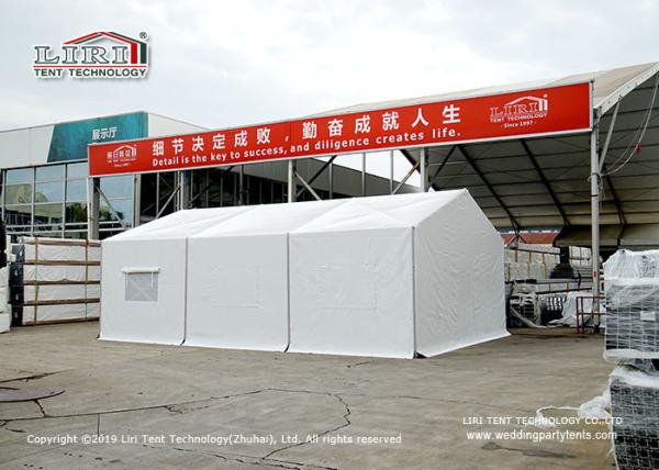 Aluminum And PVC Frame PVC Hajj Tent / Multi - Functional Structure Ramadan Tent