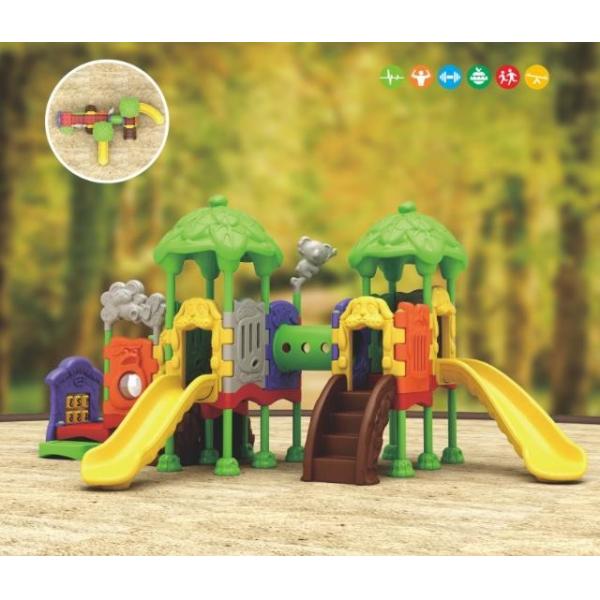 eco-friendly cheap backyard playground outdoor childrens play for home use