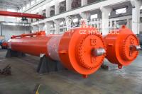 Cylindre hydraulique personnalisé cylindre hydraulique de levage Longue course φ960 / φ450-9800mm pour porte de barrage Fabricant