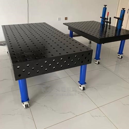 3D Multi-Functional Mobile Welding Platform Equipped With Fixtures