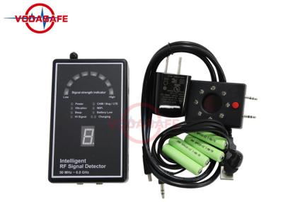 Da vibração sem fio do detector do sinal do RF da indicação da força de sinal de 8 diodos emissores de luz modo de advertência