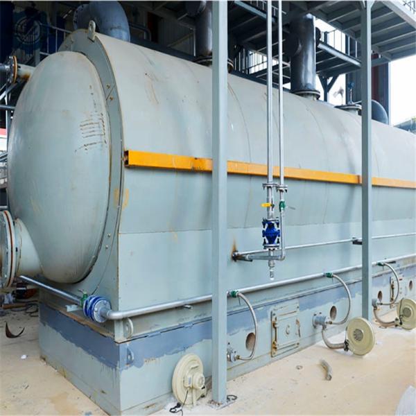 óleo de 10 toneladas da pirólise do pneu do desperdício da lama de óleo 10TPD ao dispositivo diesel da refinaria de petróleo