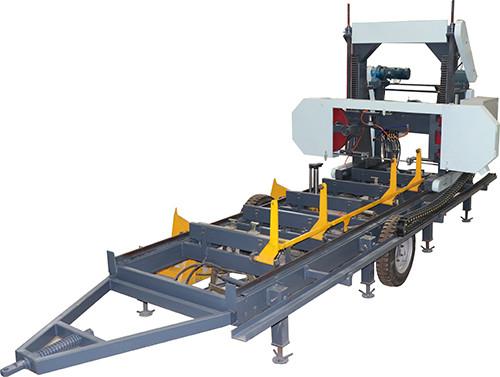 Log cutting band saw horizontal wood bandsaw mills, Hydraulic Automatic Band Saw Machine