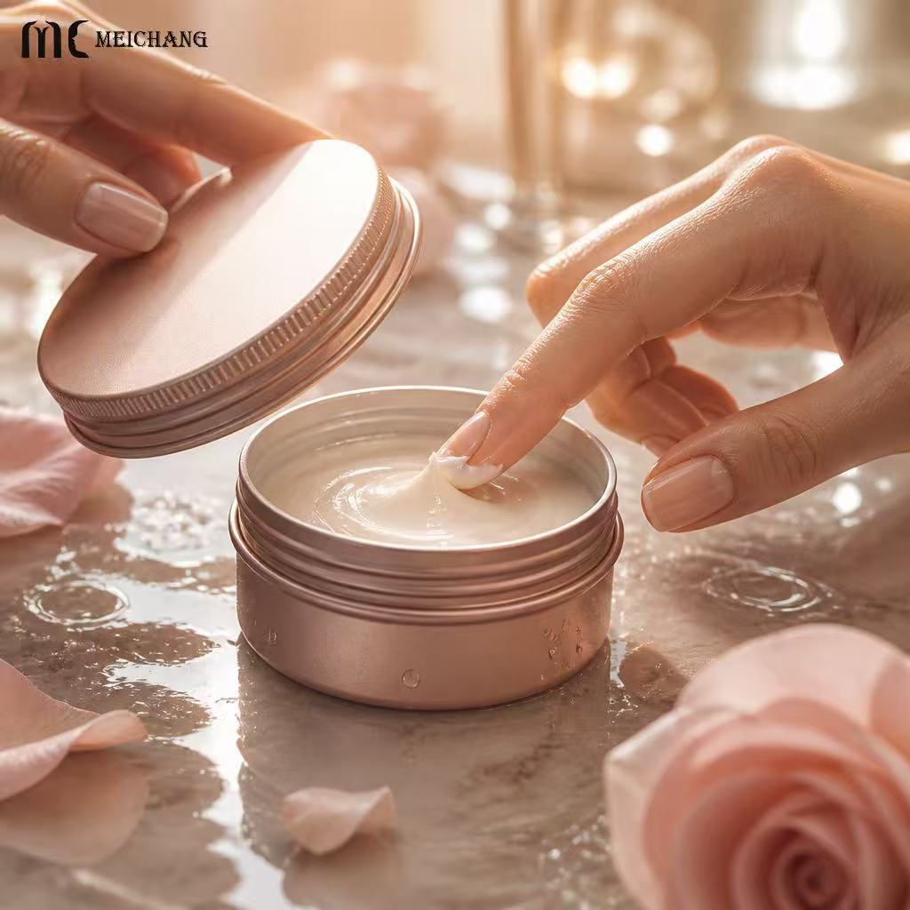 5-80g Refillable Round Aluminum Jar with Screw Lid for Solid Balm Packaging(MC-806)