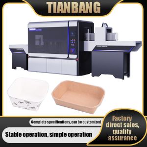 JKB-700JZ Rolling Edge Paper Tray Machine