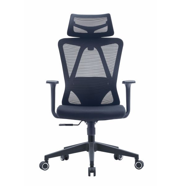 Staff Ergonomic Swivel Office Chair With Adjustable Lumbar Cushion