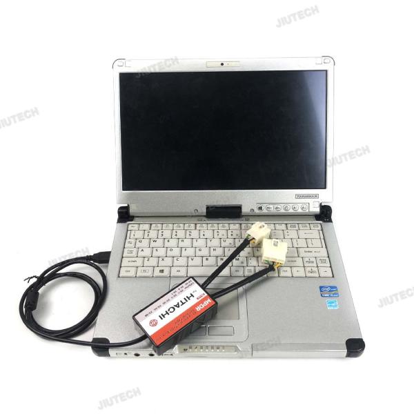 Dr ZX Cable de diagnóstico para excavadora Hitachi Ex/ZX-3 Tipo de vehículo - herramienta de diagnóstico del vehículo con portátil CF C2