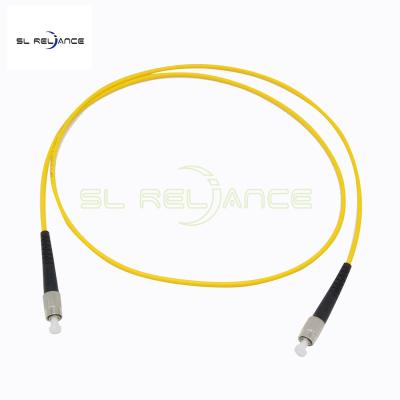 Cabo de remendo frente e verso do único modo do CE ROHS 3m, Fc ao cabo de fibra ótica de Fc