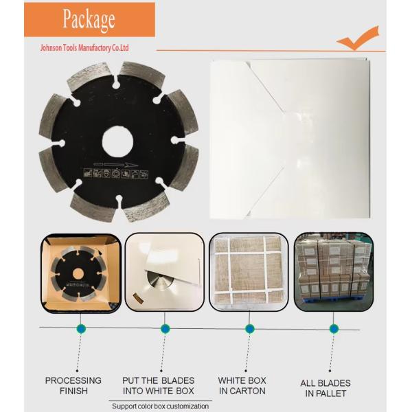 105mm Laser Concrete Cutting Saw Blades for Reinforced Concrete