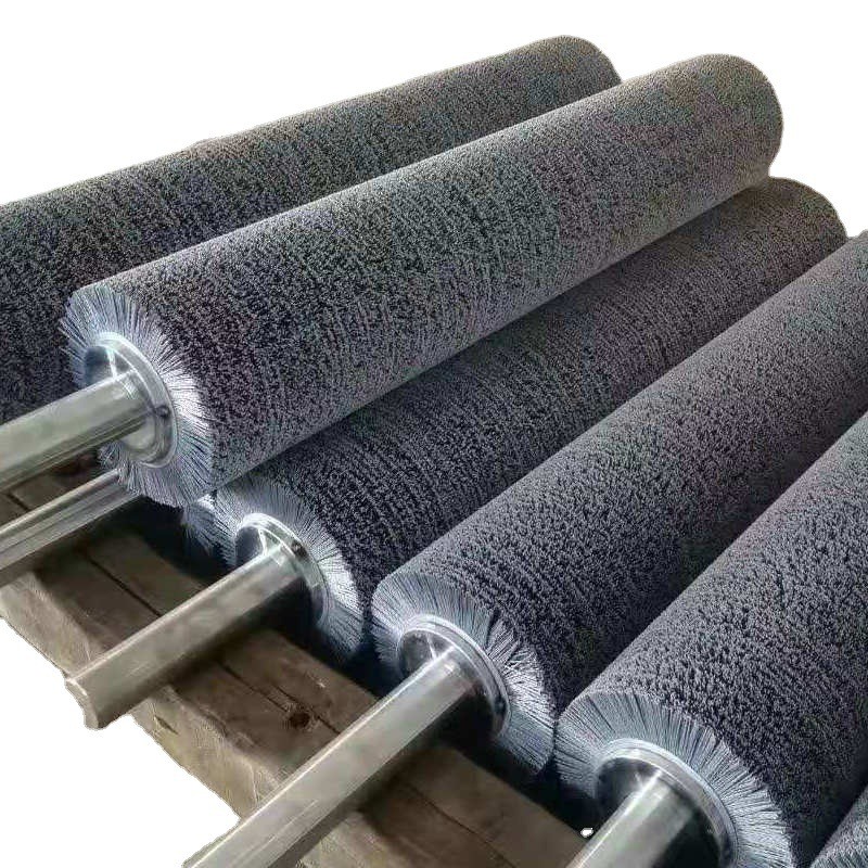 Dupont Bristle Nylon Abrasive Roller Brushes для полировки древесины