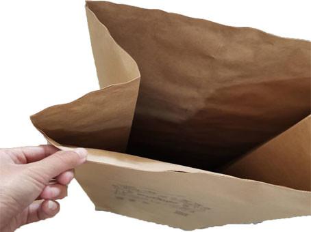 2 camadas do auto que está sacos de papel de Kraft Multiwall