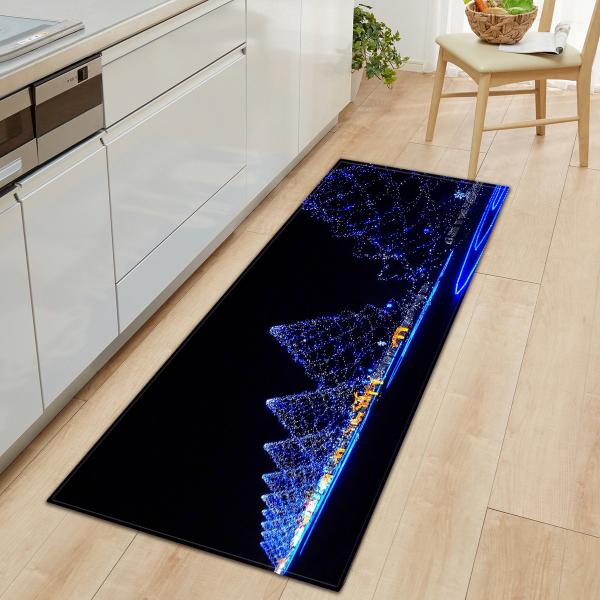 Esteira lavável do conforto da cozinha de Santa Cute Kitchen Runner Rugs 40*60cm