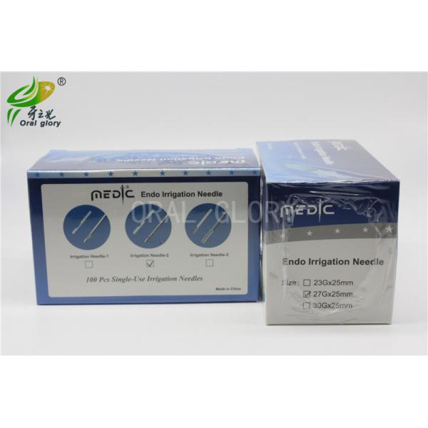 Dental Areal Plastic 100 Sterile Endo Irrigation Needle