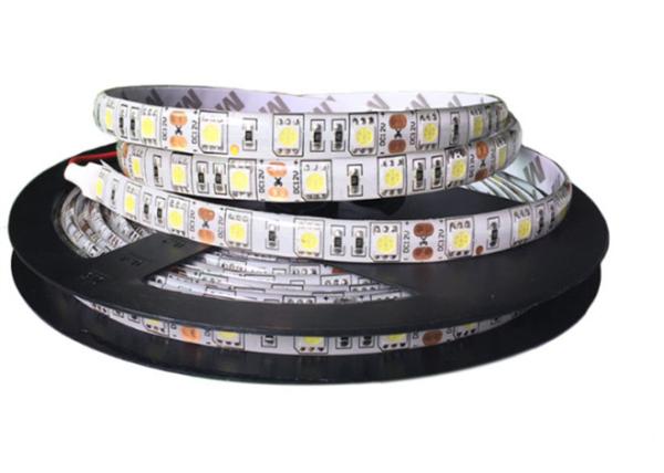 Decorative Single Colour SMD 5050 LED Strip Tape Lights 12V DC 600lm For Festivals