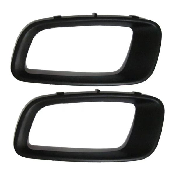 New Mitsubishi Pajero V73 Auto Anti-Fog Lamp Decorative Cover Square Front Bumper Lamp Frame with Fog Light Cover