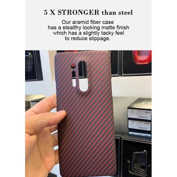 Caja anti-incrustante eficaz del teléfono de la fibra de Aramid para una más 8 favorables