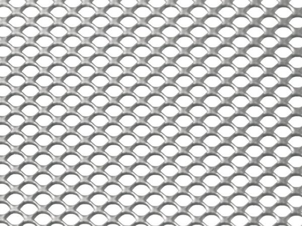Raised Expanded Wire Mesh , Stainless Steel Decorative Expanded Metal Panels