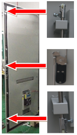 Шкаф силы DDTE011 2 отсеков на открытом воздухе для оборудования/батарей