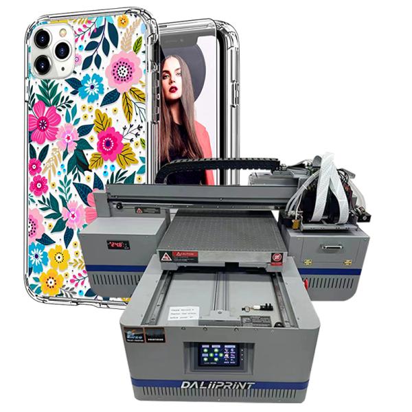 4060 A2 UV Flatbed Inkjet Printer Optional Flatbed UV DTF Film Sticker Printing Cylinder Gold Effect XP600 Print Head