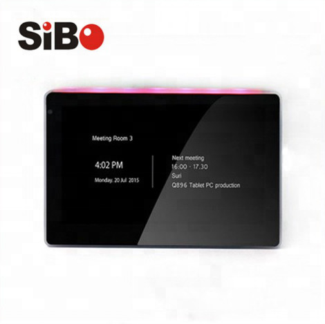 7 Inch Android Touch Control Tablet Supporting POE NFC Reader And LED Light