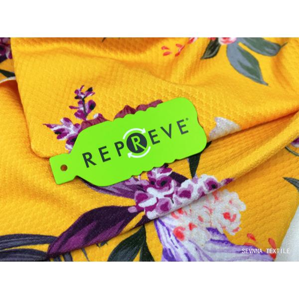 Repreve Scuba Spacer Double Knit Fabric Sport T Shirt 150CM Width