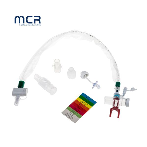 14FR T-Shape Closed Suction Catheter Kit for ICU Tracheostomy