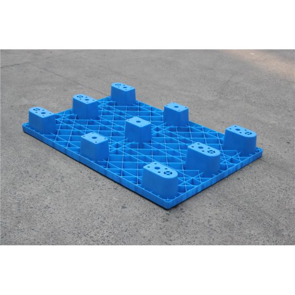 Rejilla plástica de las plataformas del HDPE europeo, carga plástica del estante 1000kg de la plataforma de 800 x de 1200m m