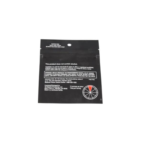 Табачные сигары Mylar мешок 3 боковой печать табачная упаковка мешок на заказ напечатанная алюминиевая фольга Zip пластиковый пакет упаковки