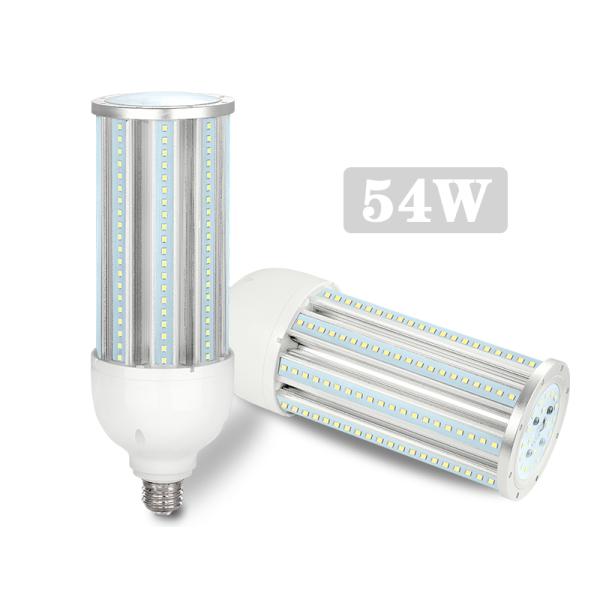 54w LED Corn COB Bulb 5670lm with HID / CFL 250 - 300 Watt Replacement