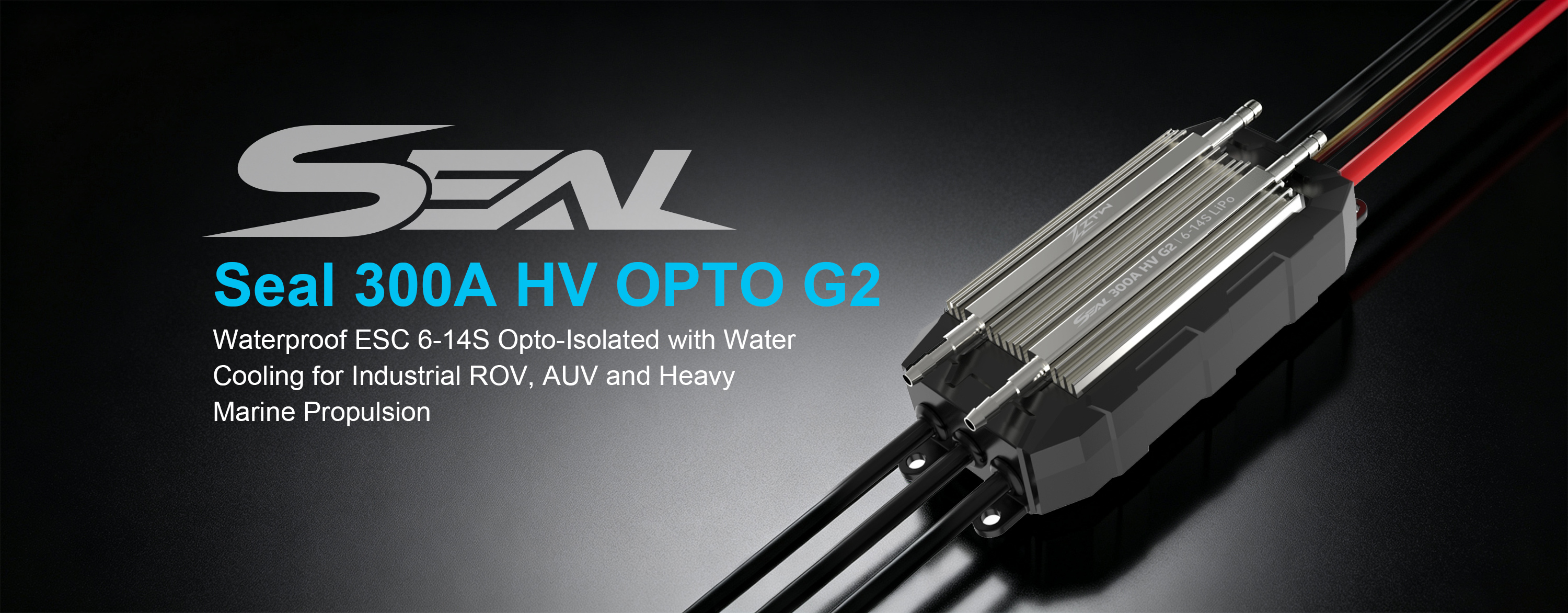 IP67 ZTW Seal 300A ESC HV OPTO G2 32 Bit ESC 6S-14S Opto Isolated