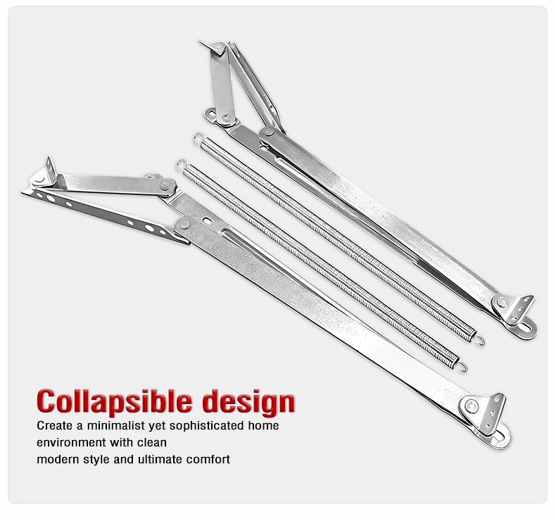 Thickened Foldable Spring Lifting Sofa Bed Hinge Hardware Functional Fittings & Air Bed Lifting Mechanism