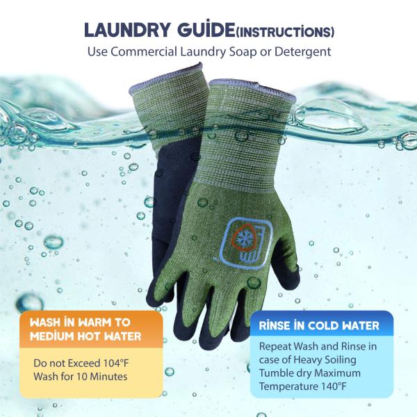 Mens Safety Working Gloves Industrial SAFEYEAR Latex Gloves For Electrical Work 10''