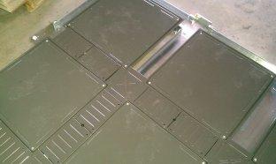 FS680 12500 N / m2 600 x 600 x 30mm air-conditioning Raised Access Flooring