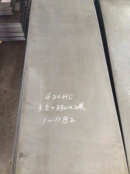 AISI 420C EN 1.4034 Chapa plana de aço inoxidável DIN X46Cr13