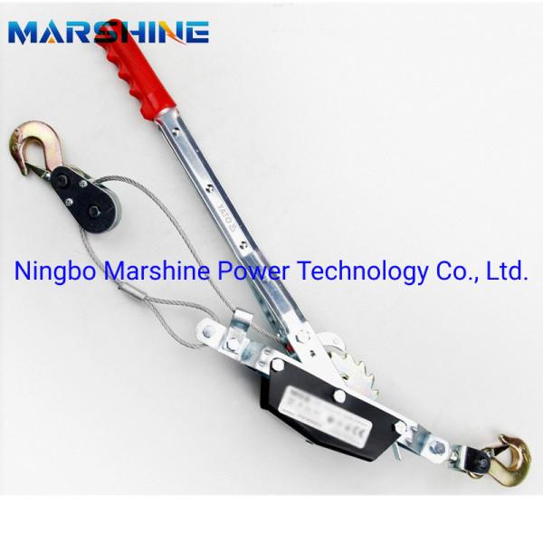 Hand Cable Puller Lifting Tool Wire Rope Tightener And Double Hook
