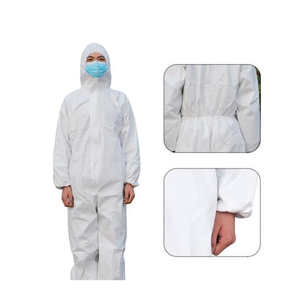 Microporous Waterproof 200cm Disposable Medical Protective Clothing