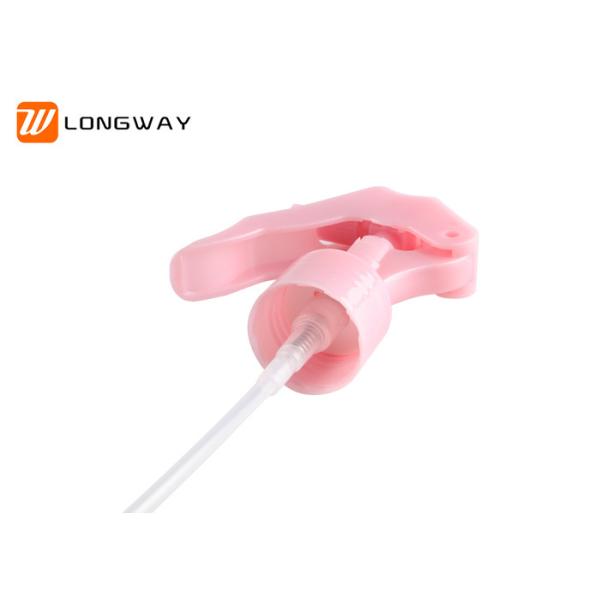 24mm Pink Mini Trigger Sprayer Cosmetic Agricultural Medical Use 0.2-0.23ml/T