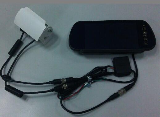 China supplier 7inch Rearview Mirror Monitor MP5 Bluetooth USB,SD Special for Bus Truck