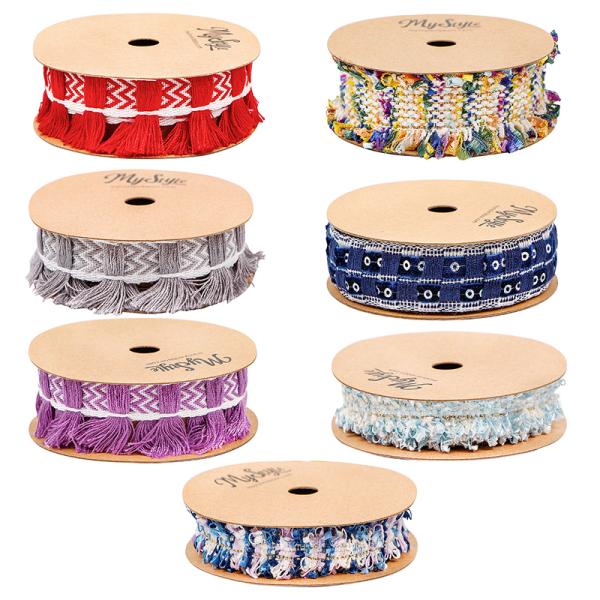 100% Polyester OEM Accepted Little Fragrant Special Ribbon Combination Garment Accessories