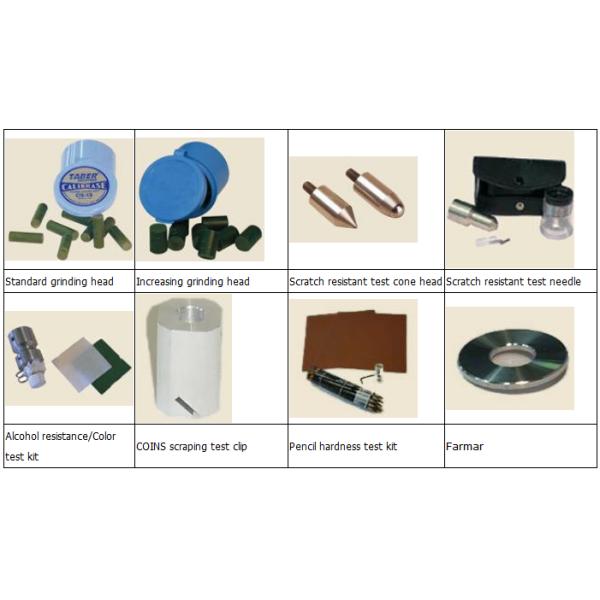 Plastic Rubber Linear Abrasion Test Machine 24 Month Warranty