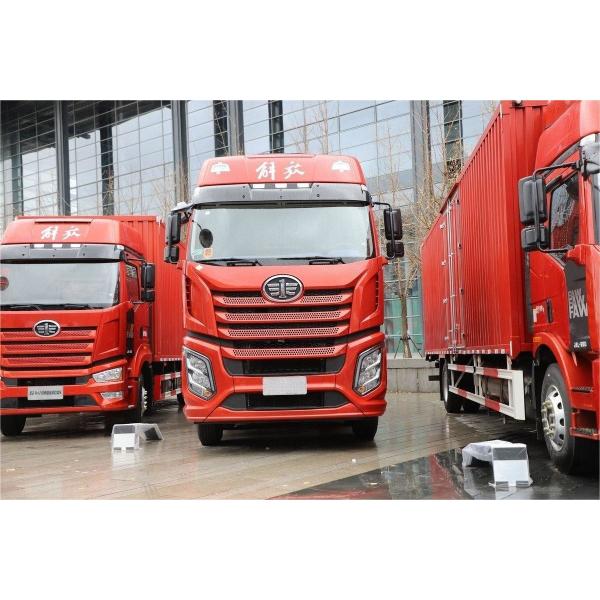 Jiefang средний грузовик солнечный крыша кондиционер 12-скоростной 510 л.с. 8х4 9,4 м СПГ ограждение грузовик