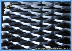 Flattened Heavy Gauge Expanded Metal Mesh Fabric Raised Surface 1.2x2.4 M Size